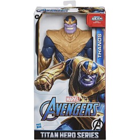 PERSONAGGIO MARVEL AVENGERS TITAN HERO SERIES 30 CM THANOS BLAST GEAR HASBRO E7381