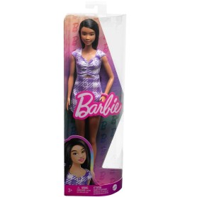 BAMBOLA BARBIE FASHIONISTAS 30 CM ABITO VICHY MATTEL HPF75